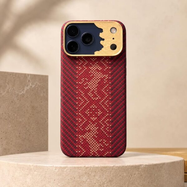 BENKS CARBON CASE RED GOLDEN