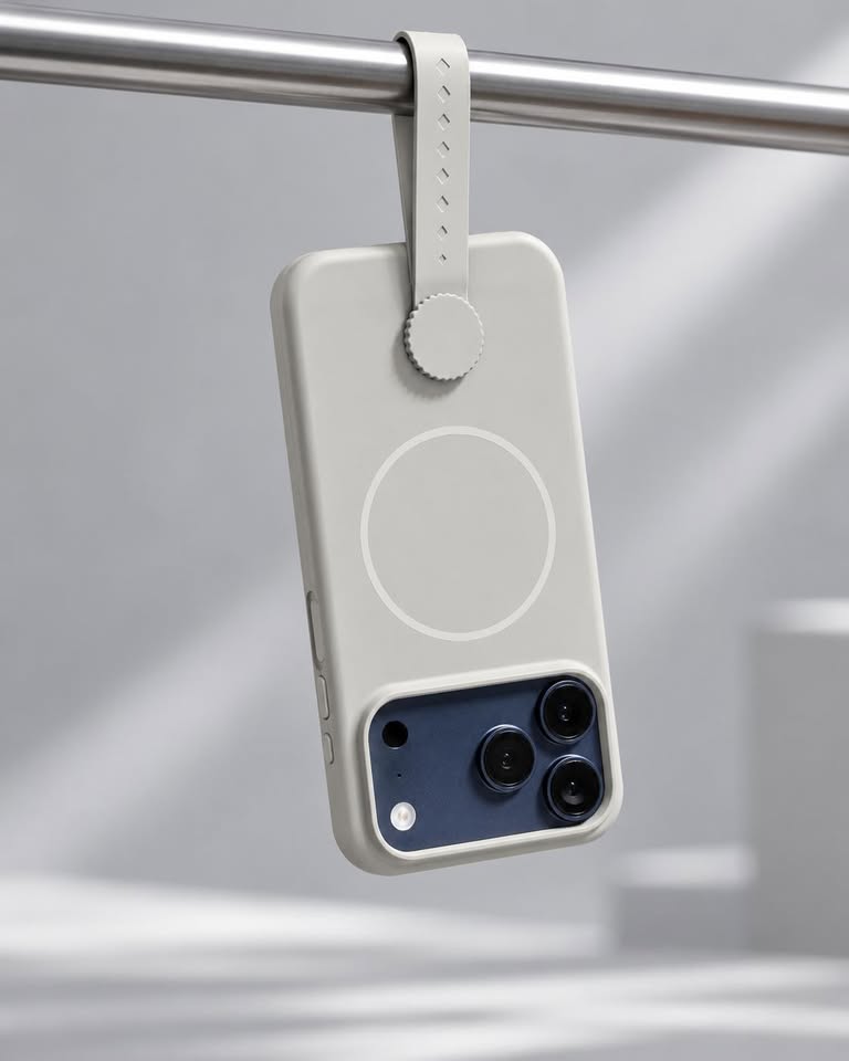 Iphone 17/18 Pro Max 360° Rotating Loop Silicone Case - Image 4