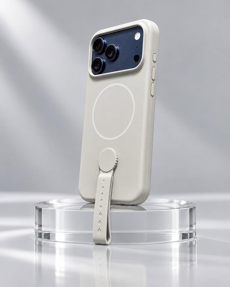 Iphone 17/18 Pro Max 360° Rotating Loop Silicone Case - Image 2