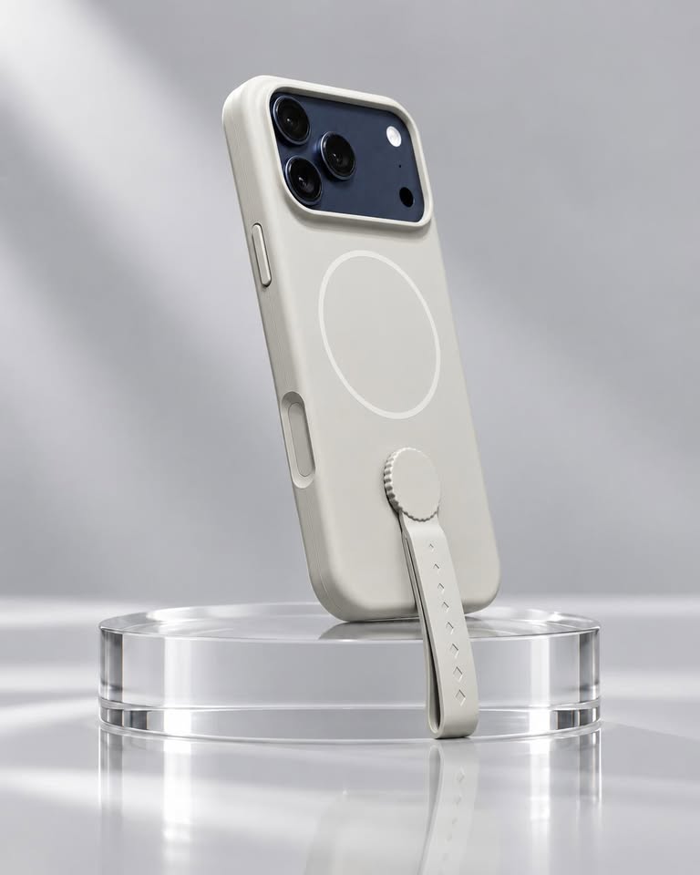 Iphone 17/18 Pro Max 360° Rotating Loop Silicone Case - Image 3