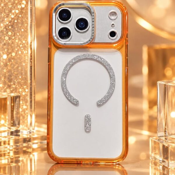 Amber Crystal Ring Case