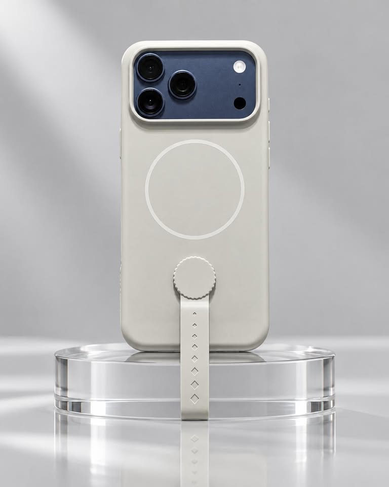 Iphone 17/18 Pro Max 360° Rotating Loop Silicone Case