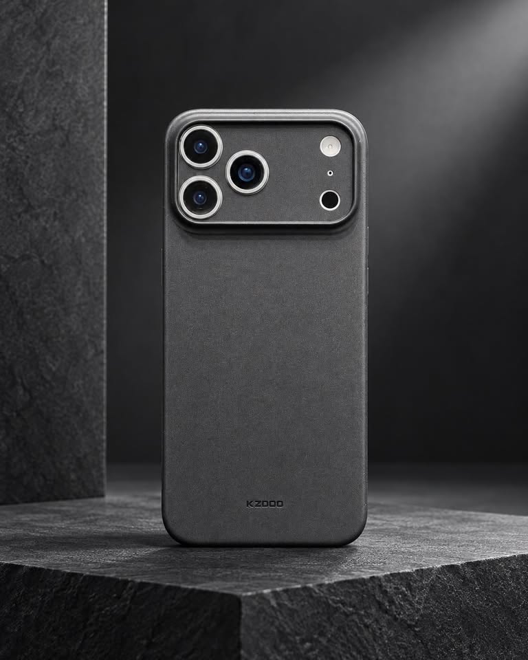 Iphone 17/18 Pro Max Ultra-Slim Paper Case – Matte Black