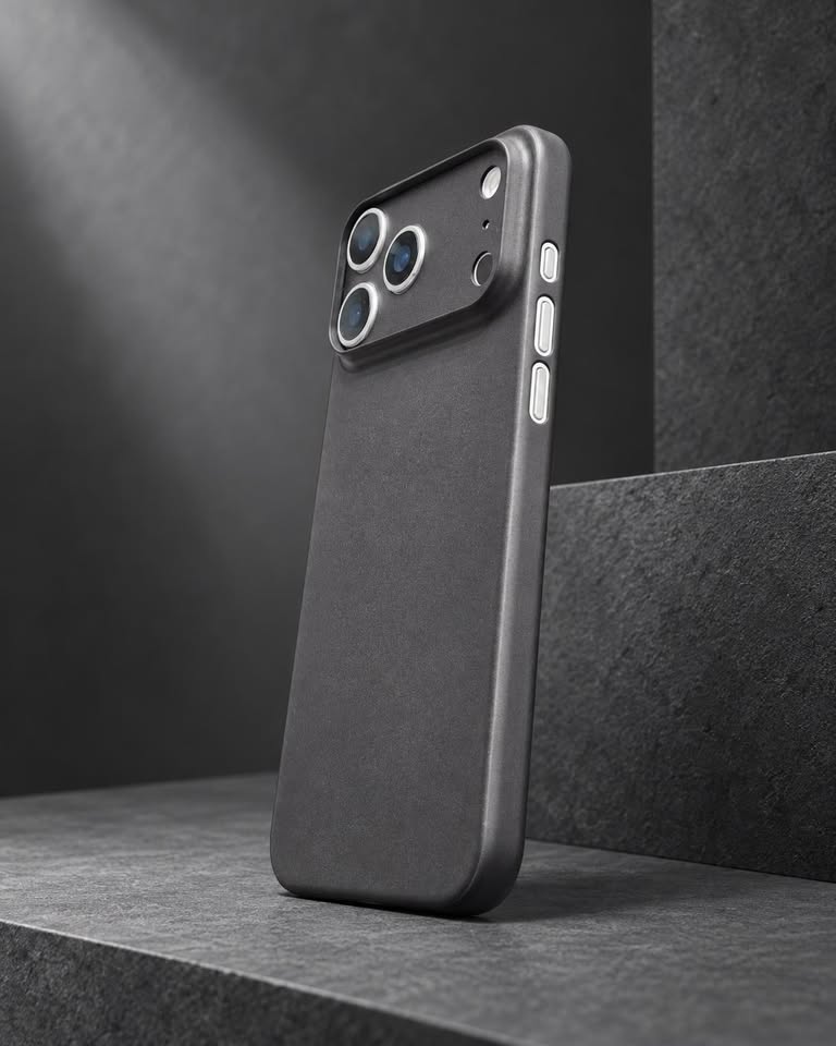 Iphone 17/18 Pro Max Ultra-Slim Paper Case – Matte Black - Image 2