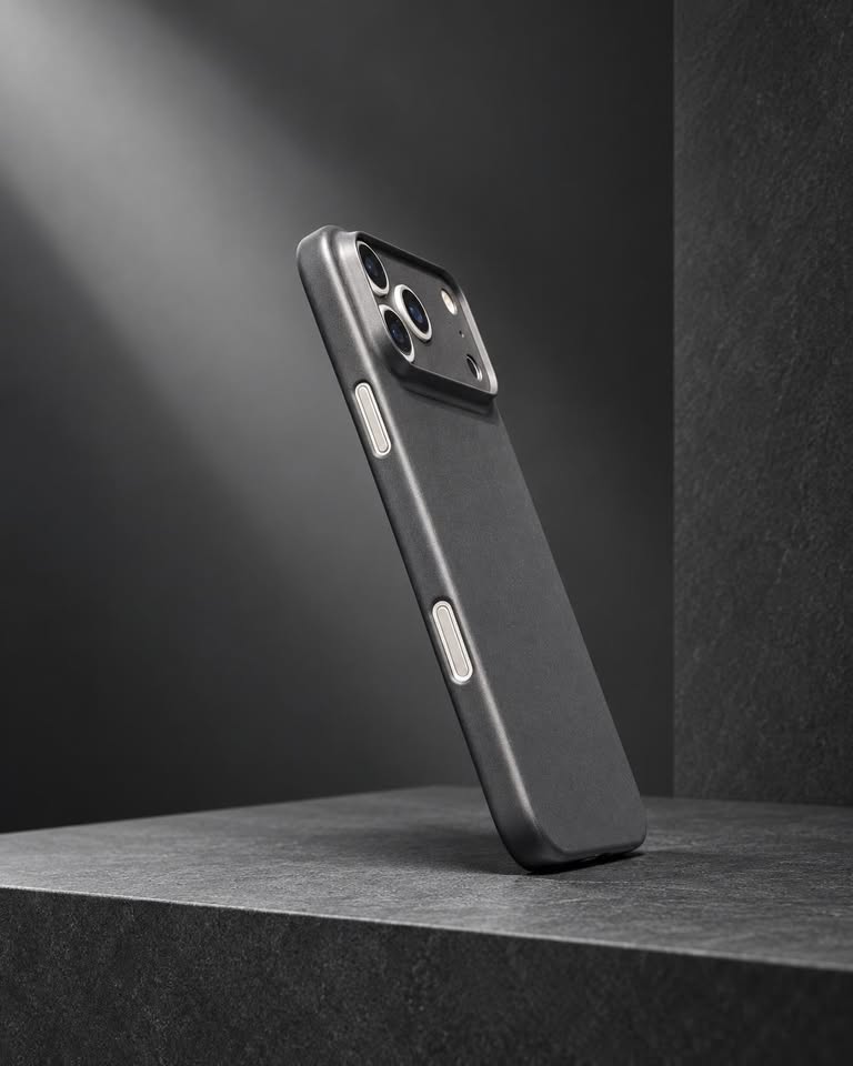 Iphone 17/18 Pro Max Ultra-Slim Paper Case – Matte Black - Image 3